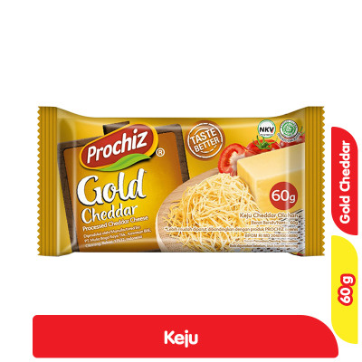 

Prochiz Gold Keju Cheddar 60 g