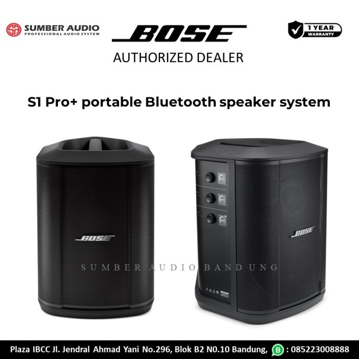 Bose S1 Pro+ Portable Bluetooth Wireless Karaoke Party Speaker System Speaker Portable Bose S1 Pro+