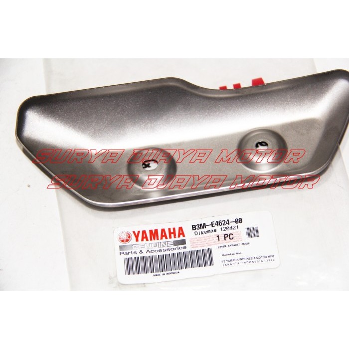 Tutup Knalpot Wr155 Atau Cover Exhaust Wr155 B3M-E4624-00 Original