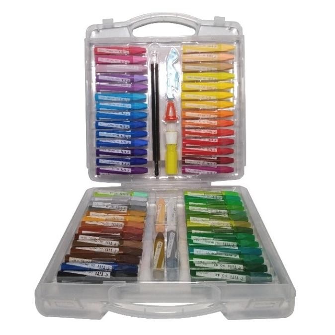 

Crayon 55 Warna Oil Pastels Titi Non Toxic - Titi 55S