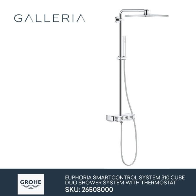 Grohe Euphoria Cube Shower System Thermostat 26508000 / Grohe Shower