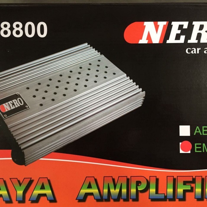 power 4 chanel NERO NR 8800