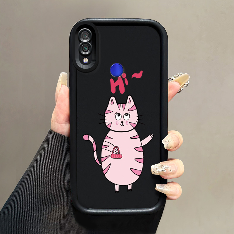 Casing Hp Xiaomi Redmi Note 7 Redmi Note 7s Redmi Note 7 Pro Case Casing Softcase kucing HP Kesing l