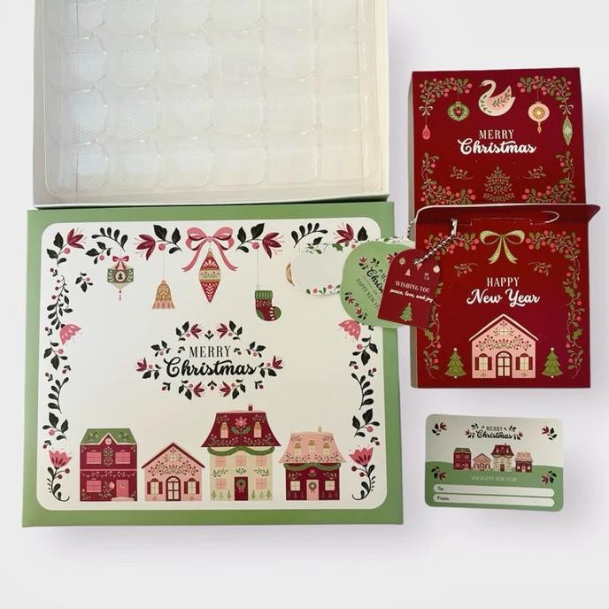 

10 Set Box Nastar Sekat Natal Hope Christmas Box