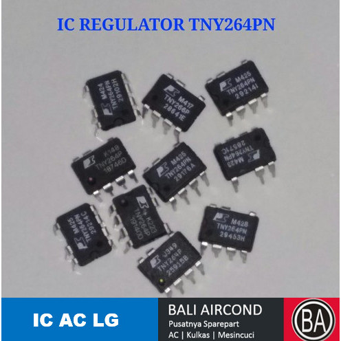 Ic Power AC Modul Pcb IC AC LG Power Switch TNY264P TNY264PN TNY264 PN DIP7 Kaki 7