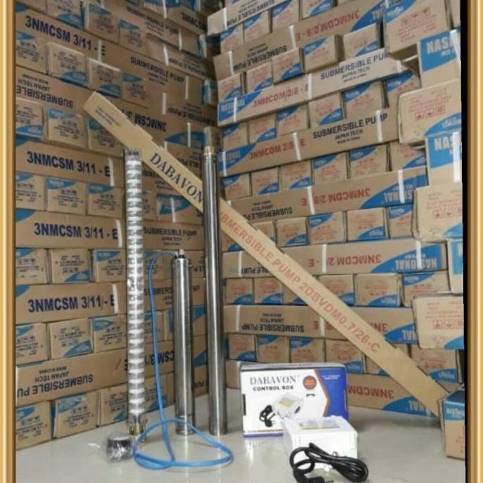 Submersible 0.25 HP casing 3" pompa satelit DABAVON