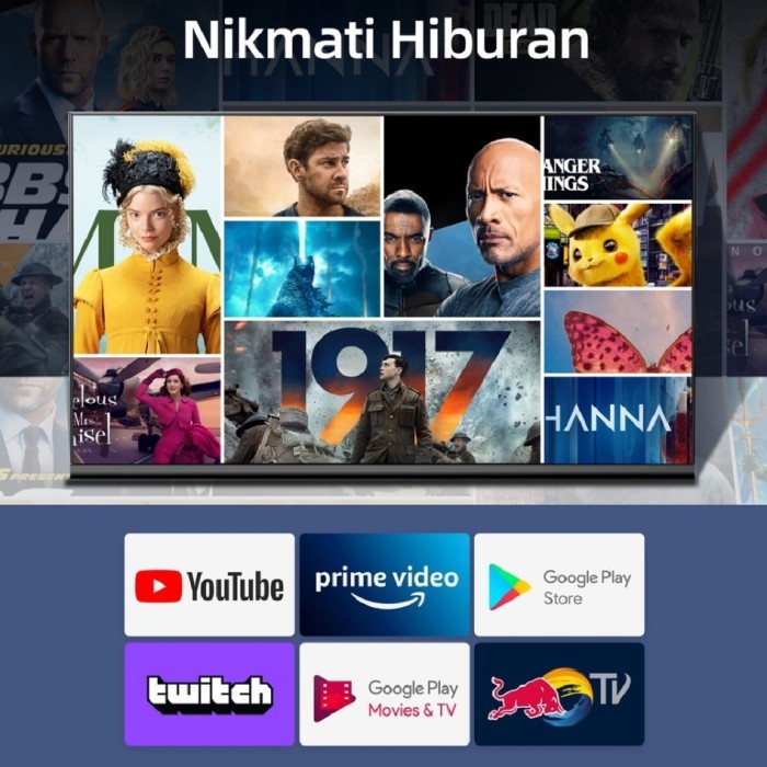 Promo Lebaran Smart Tv Android 24 Inch Garansi Resmi 1 Tahun