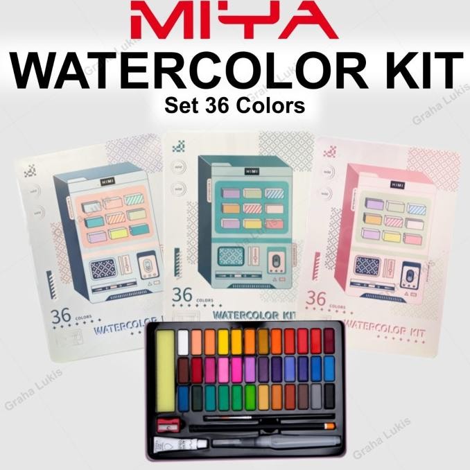 

MIYA HIMI KIT Watercolor / Cat Air Set 36 KIT