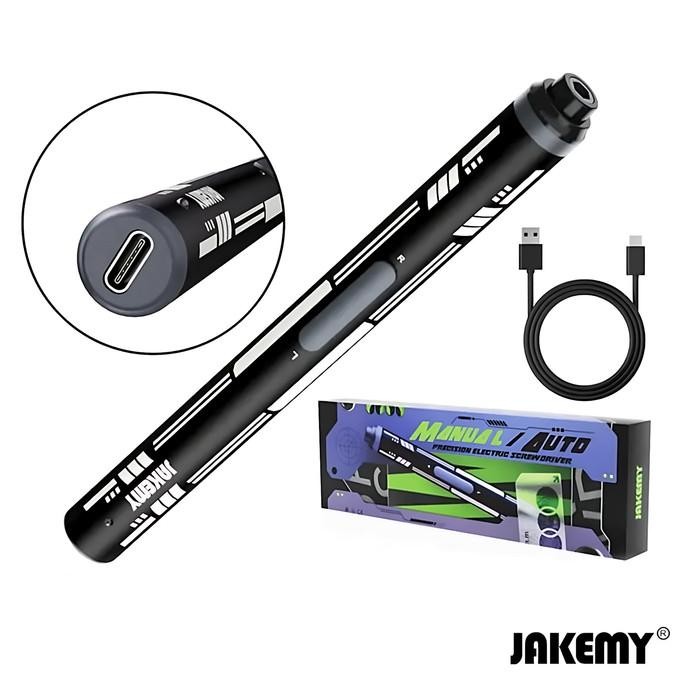 Jakemy JM-Y07 Obeng Elektrik Portable Mini Wireless Magnetic Cordless