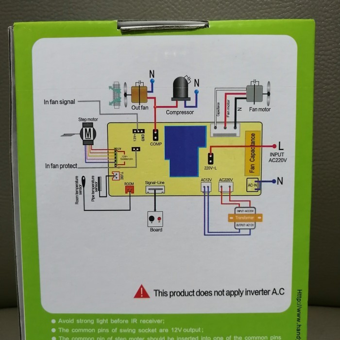 MODUL PANEL PCB MESIN AC SPLIT NON INVERTER MULTI UNIVERSAL