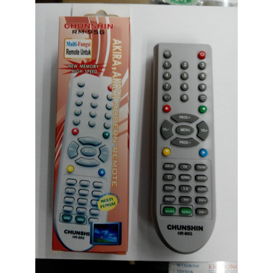 remote tv tabung akari/akrai