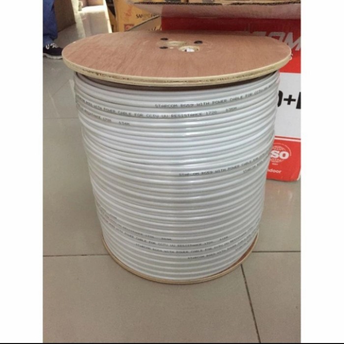 Terbaik Kabel Cctv Rg 59+ Power Bagus