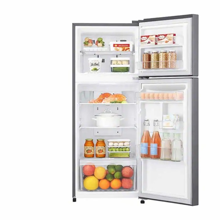 LG Kulkas 2 pintu smart inverter GNB195SQMT kulkas LG GNB195SQMT