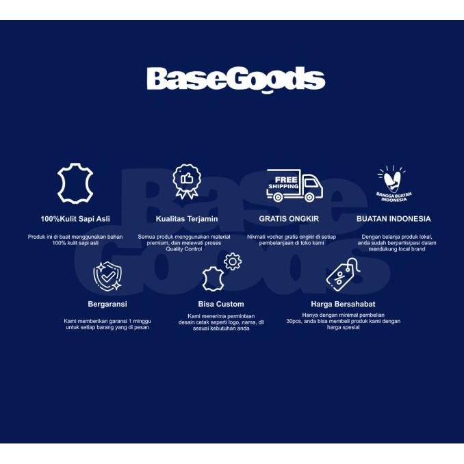 

Id Card Holder Kulit Custom Nama & Intansi/Perusahaan