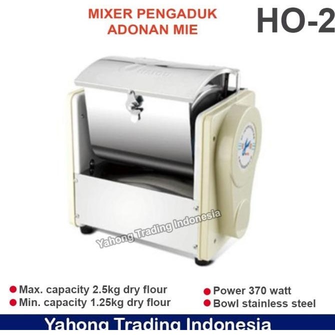 Mesin Mixer Mie Horizontal Pengaduk Adonan Mie Ho 2