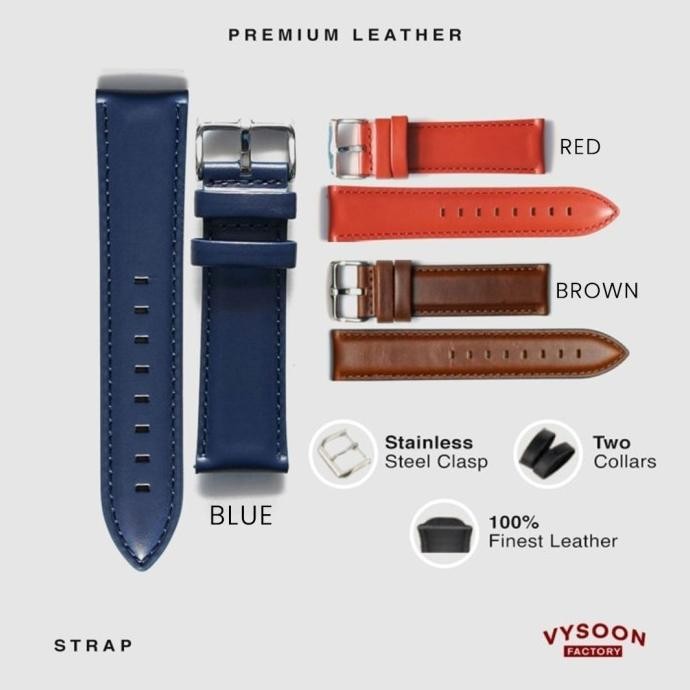 Strap Tali Kulit Jam Tangan Ac Fossil Dw Exp 14Mm 16Mm 18Mm 20Mm 22Mm