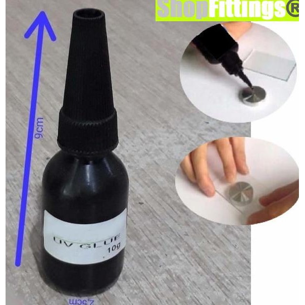 

Promo Lem UV Laser Kaca Transparant Ultra-violet Glue 10 100 Ml X1 Botol COD