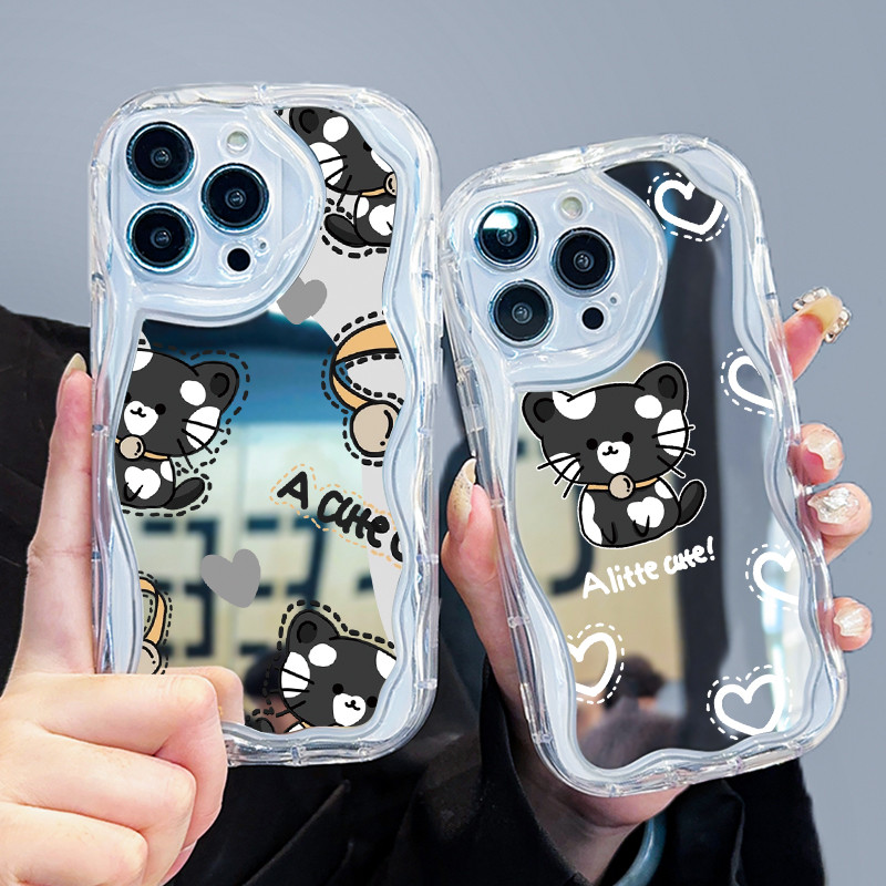 Casing Hp Untuk Samsung Galaxy S23 Plus S23 Ultra S23 FE Case Casing cermin HP Softcase silikon taha