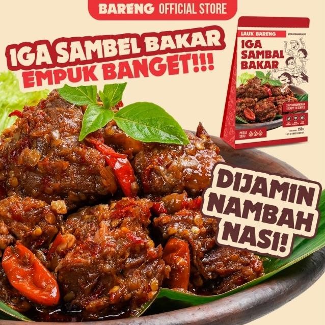 

BARANG TERLARIS Lahap Bareng | Iga Sapi Sambal Bakar Pedas | Makanan Lauk Instant Ready to Eat, Real Food, Halal, Praktis & Tanpa Pengawet