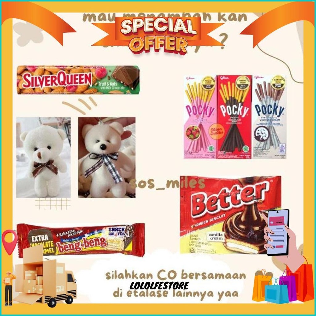 

(Coklat Item) Snack Box | Gift Snack Box Original Produk