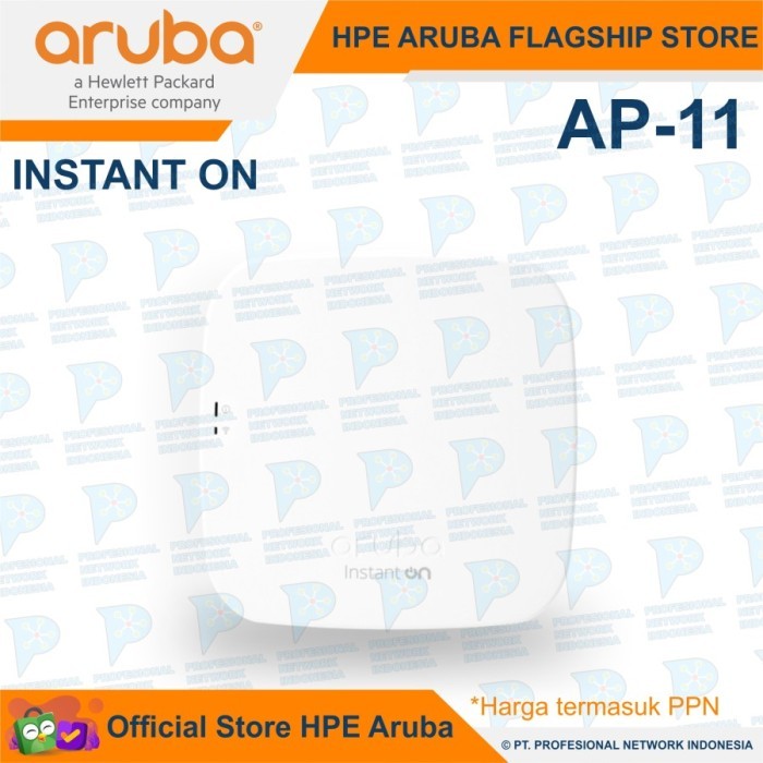 Aruba R3J22A Instant On Ap11 Rw Indoor Ap Include Dc Power Adapter