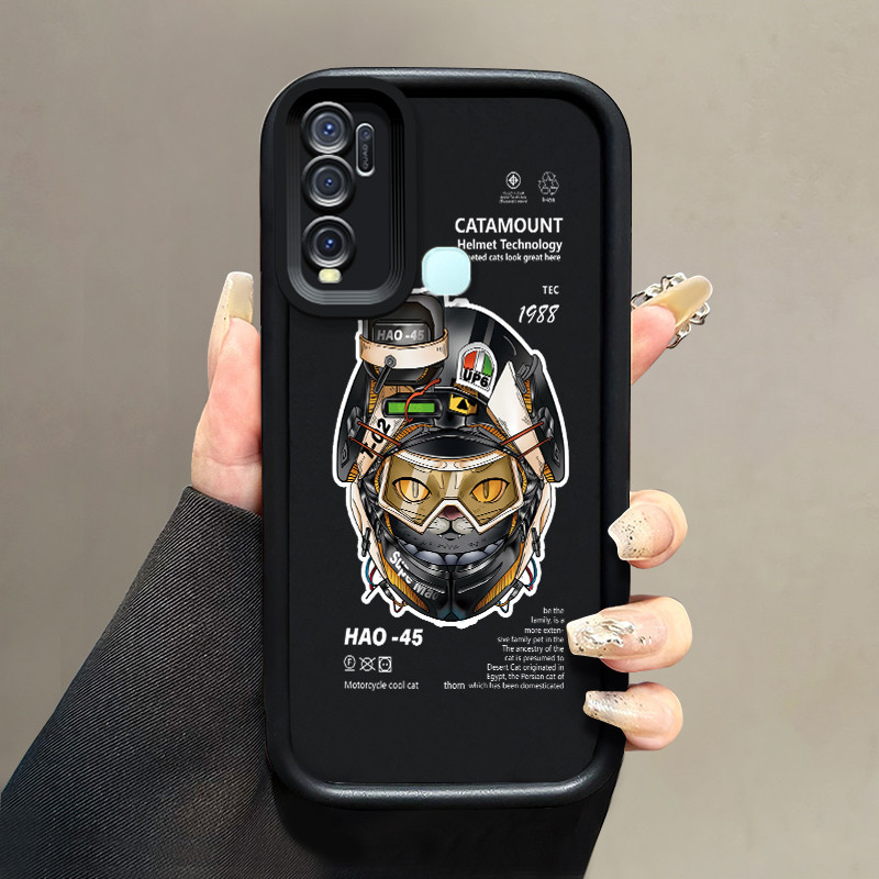 Casing Hp VIVO Y50 VIVO Y30 VIVO Y30i Case Casing Softcase sarung HP Kesing kucing mesin penutup pel