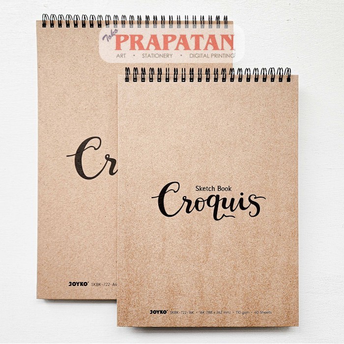 

Joyko Sketchbook Croquis Hard Cover SKBK-722 | Buku Gambar
