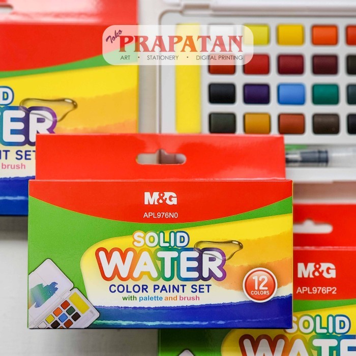 

M&G Solid Watercolor Set APL976 | Cat Air Set