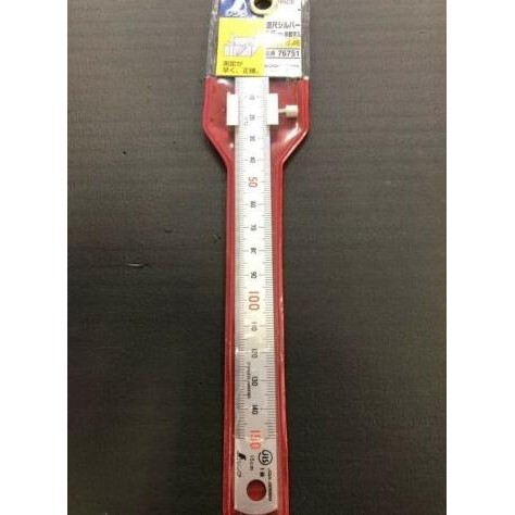 

Shinwa 76751 Stopper Penggaris SD-150 + Ruler 15cm Scale 15cm 150mm