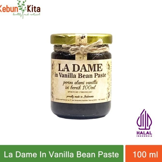 

La Dame In Vanilla Halal Vanilla Paste 100 Ml