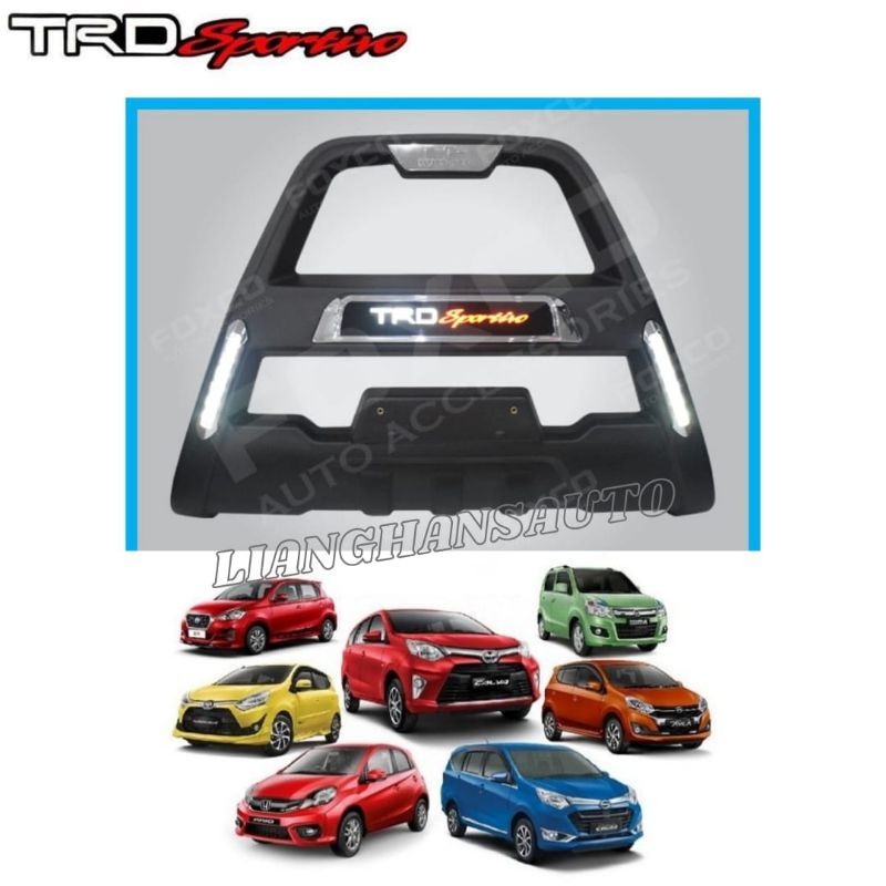 TANDUK DEPAN MOBIL LOGO TRD SPORTIVO FXC