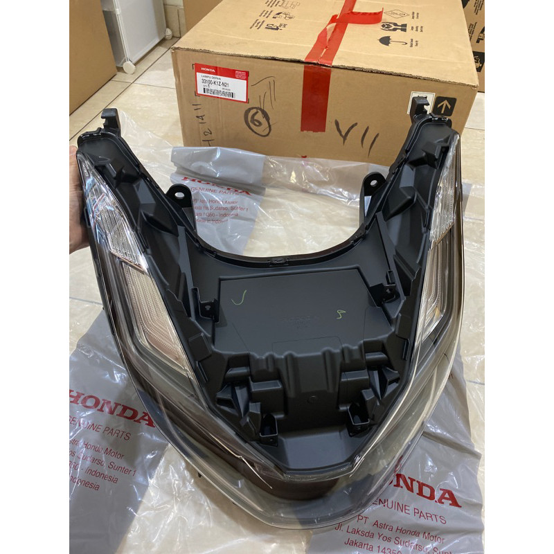REFLEKTOR LAMPU DEPAN LIGHT ASSY K1Z PCX 160 ORIGINAL ORI ASLI AHM 33100-K1Z-N21