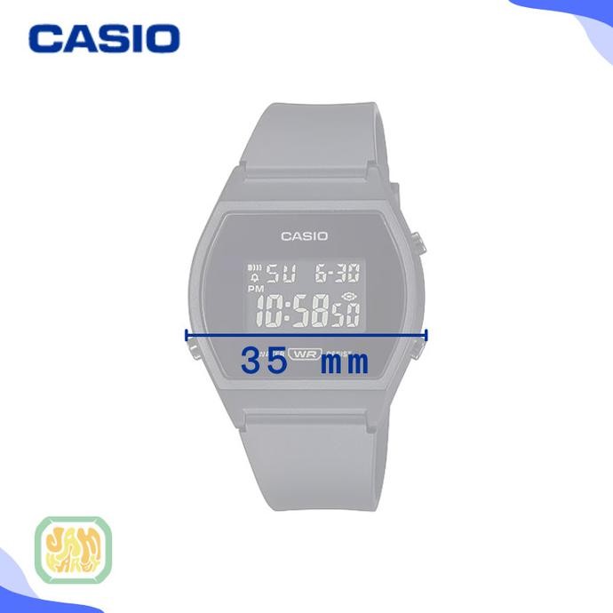 Jam Tangan Wanita Casio Lw-204-1B Original - Lw204 Hitam