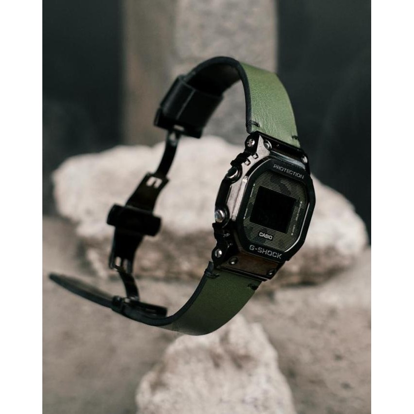 Handmade Leather Strap / Tali Jam Gshock / G Shock Dw 5600 / Gm 5600