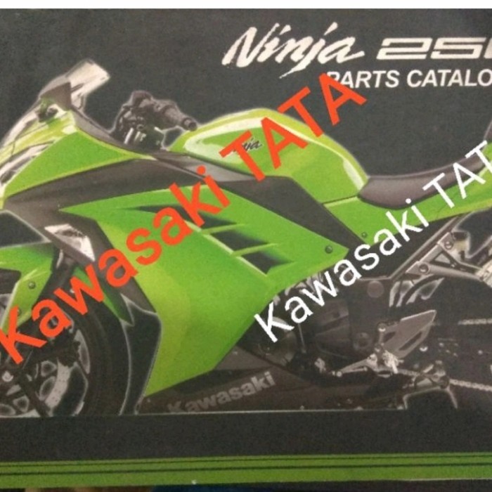 Cover body belakang, ninja 250 fi old. Original Kawasaki
