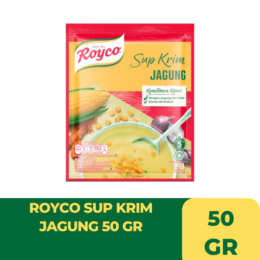 

ROYCO SUP KRIM JAGUNG 50 GR