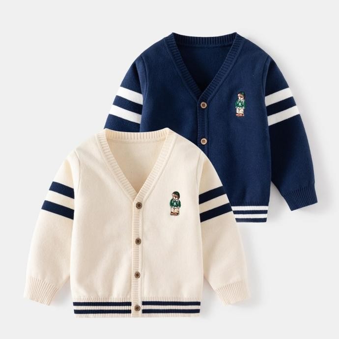 Cardigan Anak Laki-Laki Sweater Anak Laki-Laki 1-6 Tahun