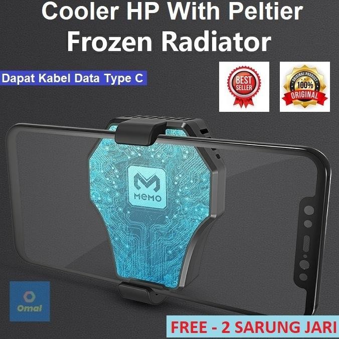 Memo Dl-01 Fan Cooler Cooling Radiator Hp Pendingin Hp Dl 01 Peltier