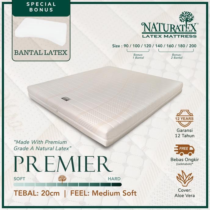 Kasur Latex Naturatex Premier Uk. 160X200 Cm