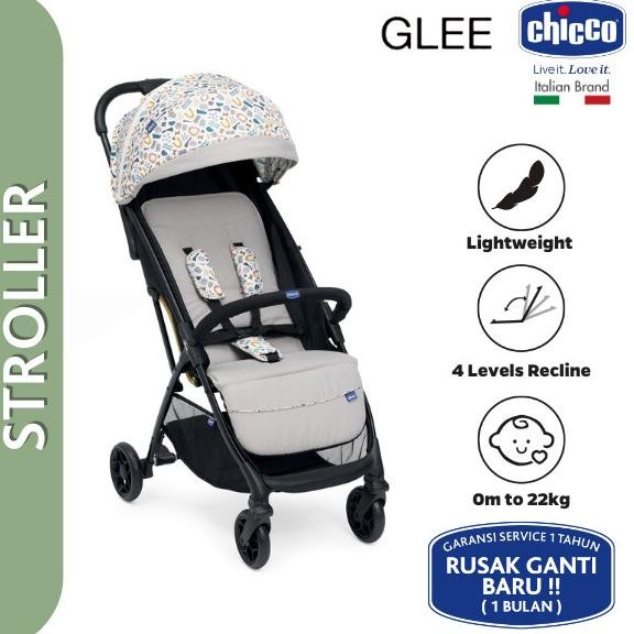 Chicco Stroller Glee / Ultralight Stroller / Kereta Dorong Bayi / Kereta Bayi / Stroller Baby / Stro