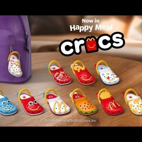 Happy Meal Mcdonalds Mcd Crocs 2024 Original