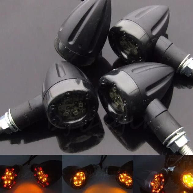 Lampu Sein Bisa Sekaligus Lampu Rem Motor Custom Scrambler