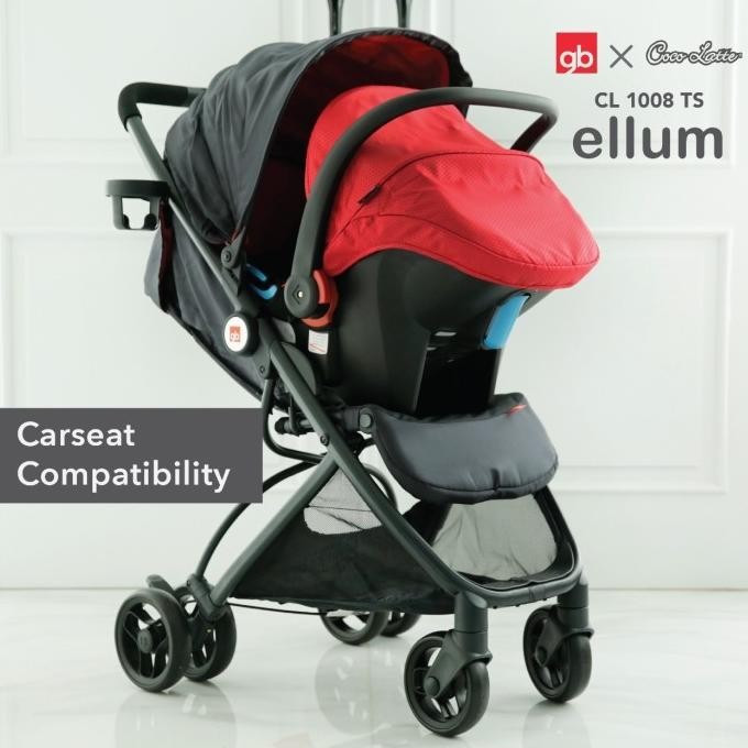 Gb Stroller 1008 Ellum + Carrier