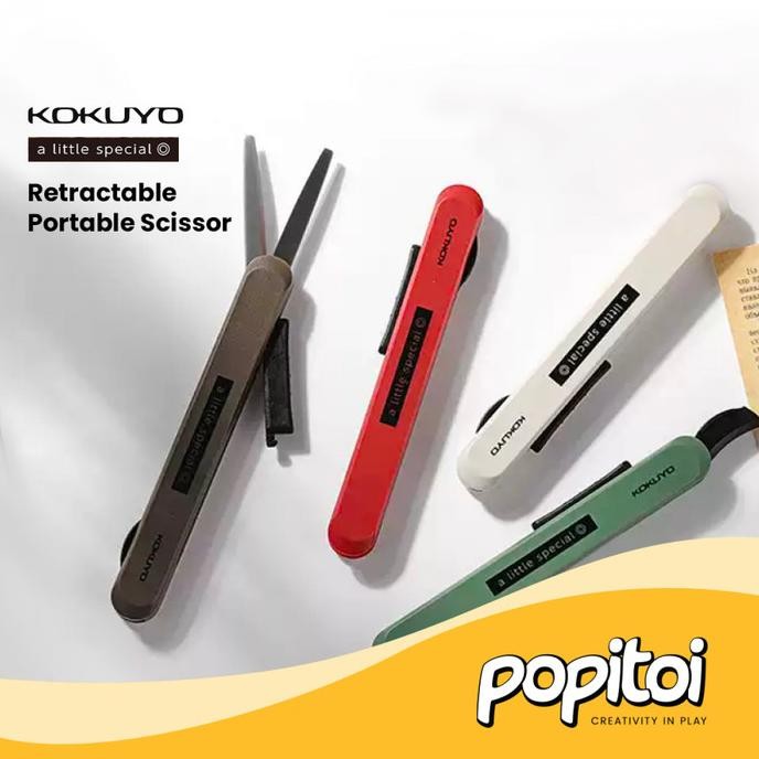 

Trending Kokuyo Retractable Portable Scissor Gunting Lipat Mini Neo