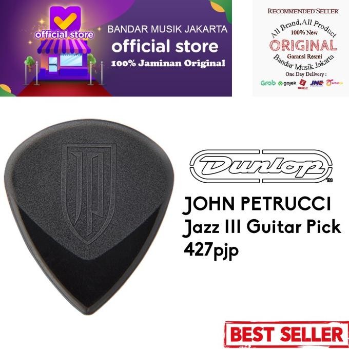 Terlaris Jim Dunlop John Petrucci Jazz Iii Guitar Pick 427Pjp Neo