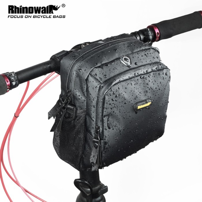 Rhinowalk Bicycle Bag Waterproof MTB Bike Front Frame Tube Folding Bike phone cycling bag bike