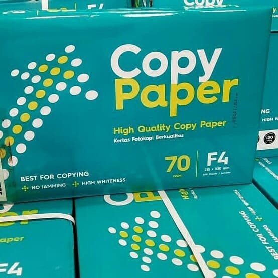 

Kertas HVS / Kertas Photocopy F4 (FOLIO) 70 gr IK COPY PAPER