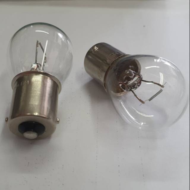 Dop Bohlam Lampu Signal Sein Sen Riting Mundur Single Engkel 12V