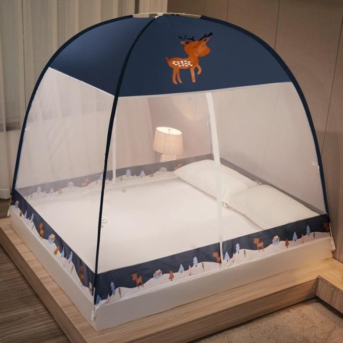 Jaring Anti Nyamuk Kelambu Kasur Mosquito Net 180X200Cm