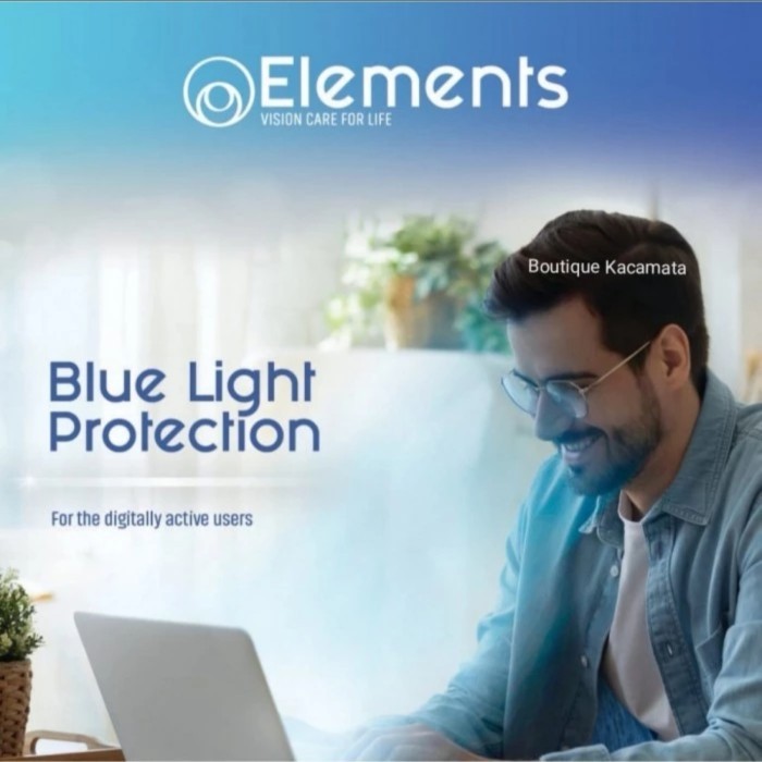 LENSA ESSILOR ELEMENTS FSV UV 420 + PHOTO GREY BLUECHROMIC